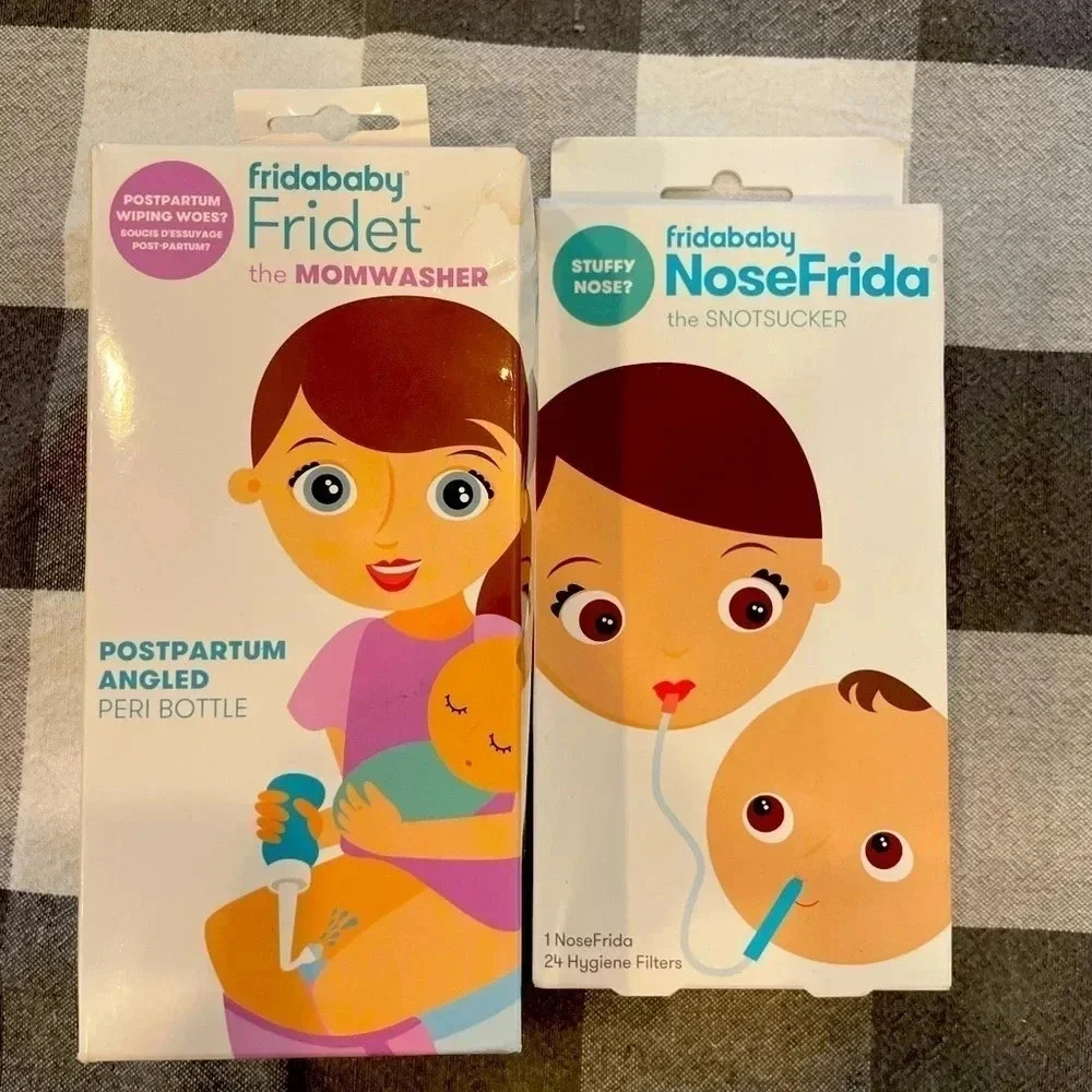 Nib‎ Fridababy bundle snot sucker & peri bottle